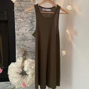 Free People Beach dress cover up. Size M. Green.